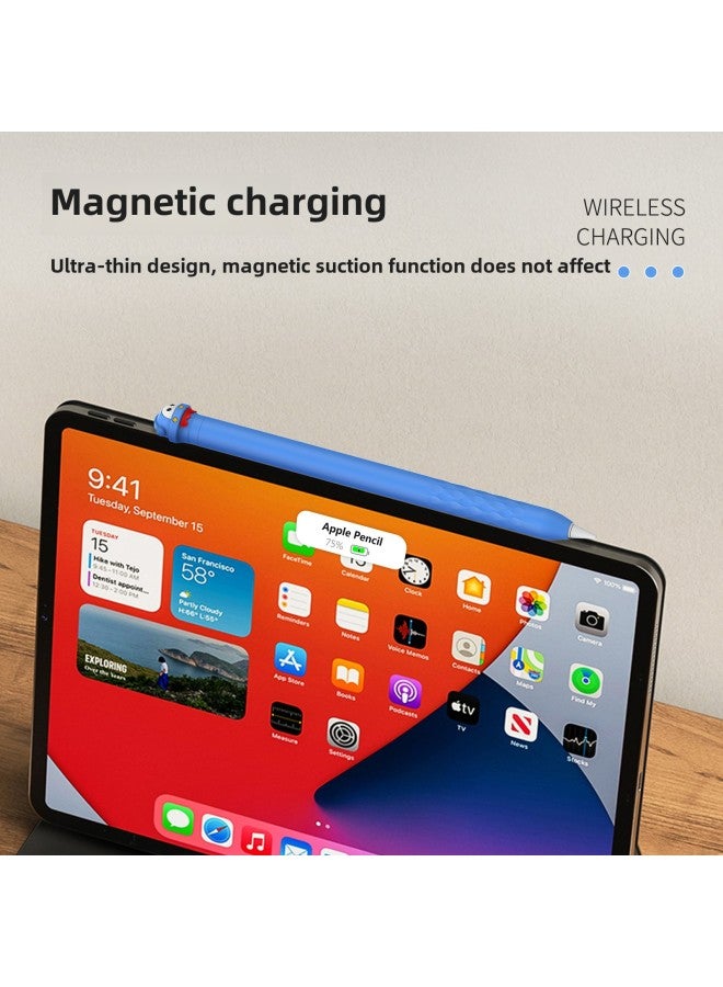 جراب مناسب لقلم Apple II من Apple Pencil 1 و2 وPro Cartoon Super Cute Series Silicone Protection - المواصفات: قلم Apple Pencil Pro والجيل الثاني - مسحوق الأرنب (حقيبة CPE) - Image 4